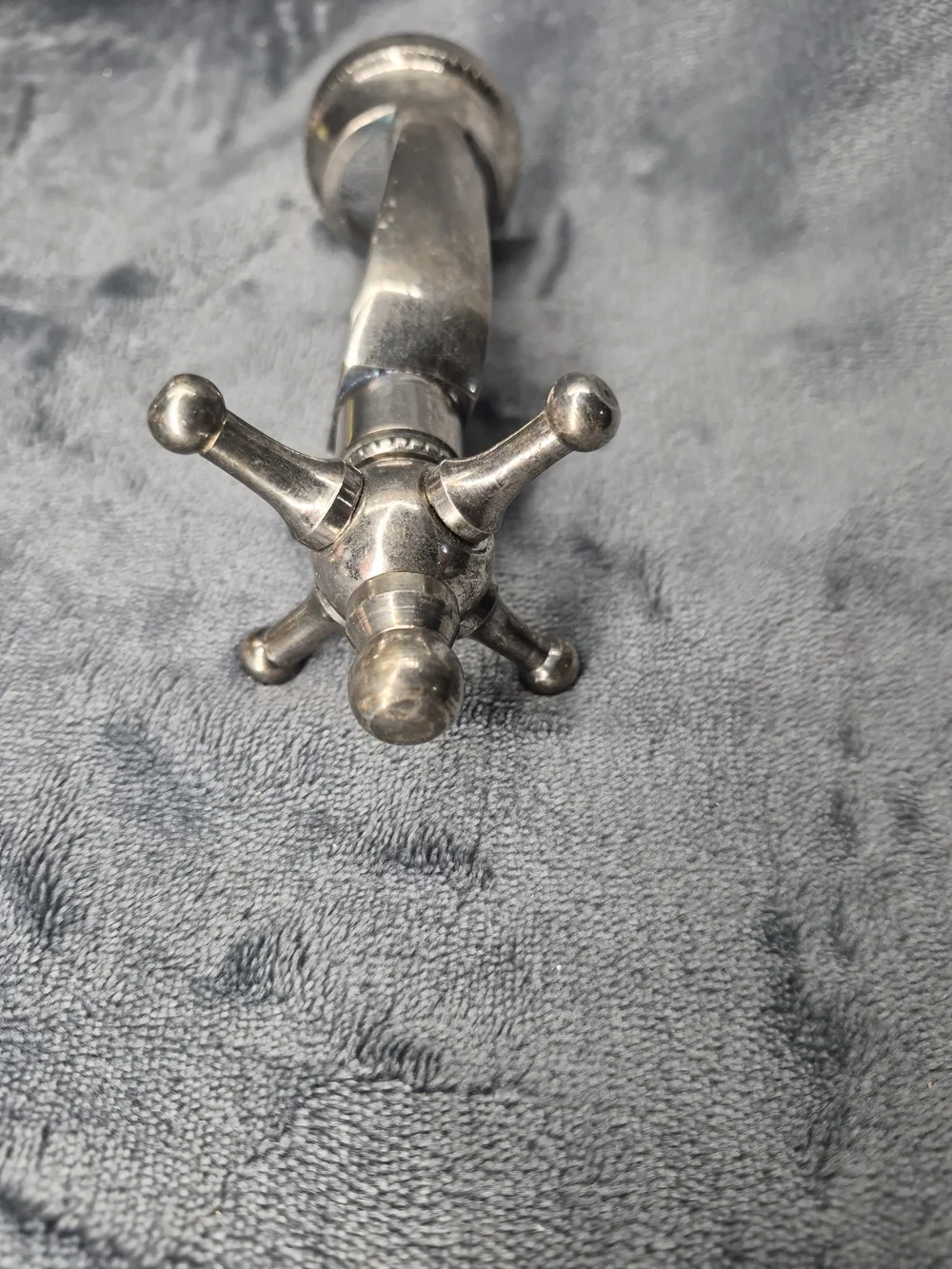 Nkuku Chiri Retro Old Style Pewter-hue Corkscrew Wine Bottle Opener Cork Remover